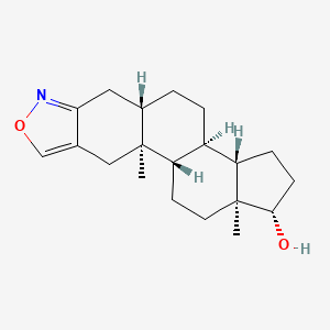 17-beta-hydroxy-androstano[2,3-d]isoxazole image