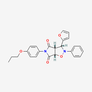 Remimazolam (4H-imidazol[1,2-a][1,4]benzodiazepine-4-propionic acid) image