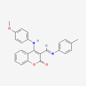 meta-Fluoroisobutyryl fentanyl (N-(3-fluorophenyl)-N-(1-phenethylpiperidin-4-yl)isobutyramide) image