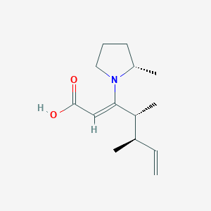 ortho-Methyl acetylfentanyl (N-(2-methylphenyl)-N-(1phenethylpiperidin-4-yl)acetamide; also known as 2-methyl acetylfentanyl) image