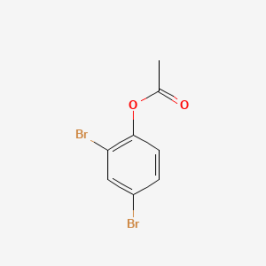 N,N-diethyl-2-(2-(4-fluorobenzyl)-5-nitro-1H-benzimidazol-1-yl)ethan-1-amine image