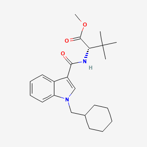 MDMB–CHMICA, MMB–CHMINACA (Methyl 2-(1-(cyclohexylmethyl)-1H-indole-3-carboxamido)-3,3-dimethylbutanoate) image