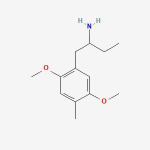 (Positional Isomer: 1-(2,5-dimethoxy-4-methylphenyl)butan-2-amine) 2,5-Dimethoxyamphetamine image