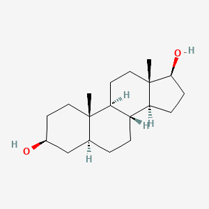 3-beta,17-beta-dihydroxy-5-alpha-androstane image