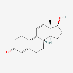 trenbolone (17-beta-hydroxyestr-4,9,11-trien-3-one) image