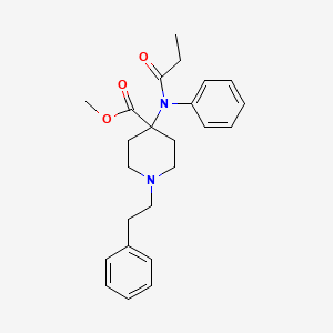 (4-fluorophenyl)-N-(1-phenethylpiperidin-4-yl)butyramide Para-Fluorofentanyl image