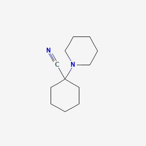 1-Piperidinocyclohexanecarbonitrile image