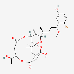 2-(4-iodo-2,5-dimethoxyphenyl)-N-(2-methoxybenzyl) ethanamine (25I-NBOMe) image